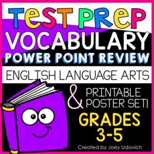 ELA Test Prep Vocabulary